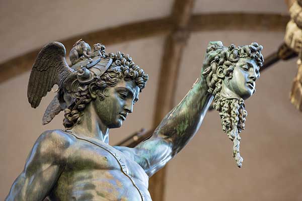 Perseus Loggia die Lanzi