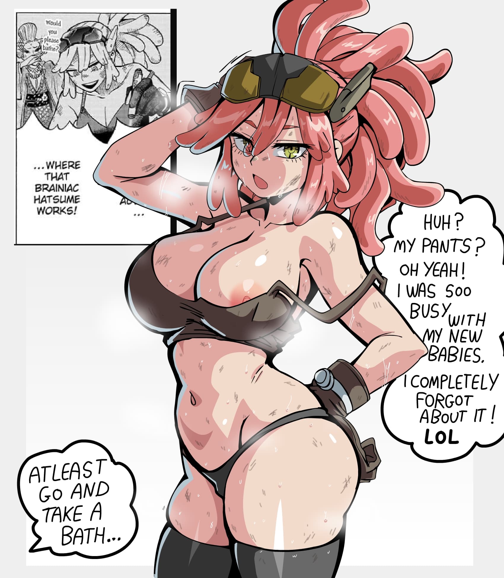 🔥 Mei hatsume dripping by zdoor my hero academia gallery photo